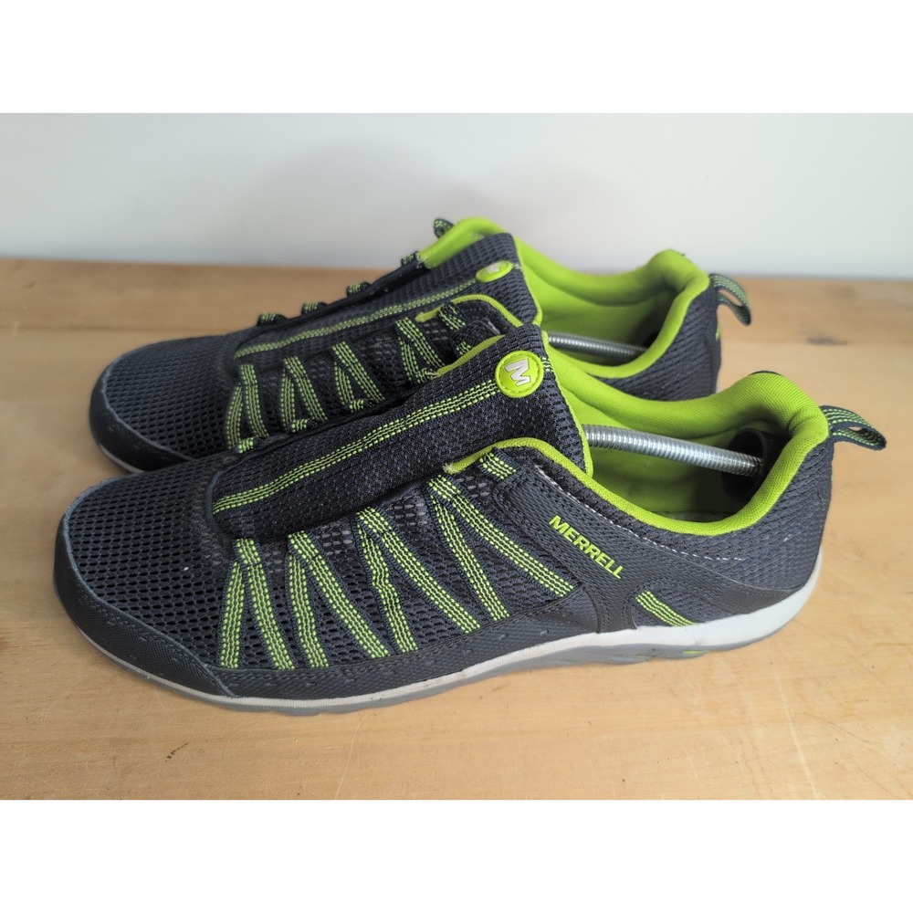 Merrell Hiking Trail Shoes Mens 14 Green Dark Gray J276554C Performance Outdoor